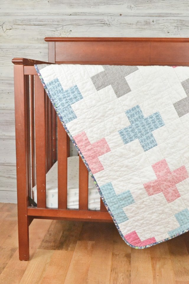 How to Make a Plus Quilt with Cricut
