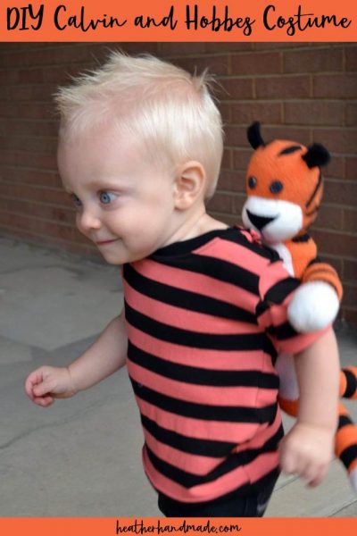 DIY Calvin and Hobbes Costume • Heather Handmade