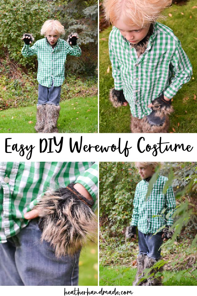 easy diy werewolf costume