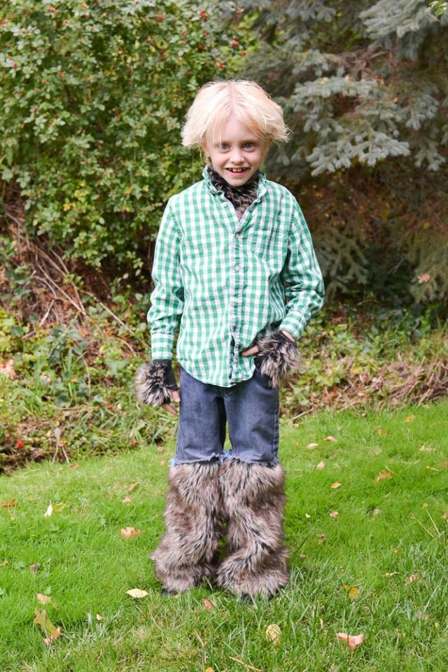 Easy DIY Werewolf Costume