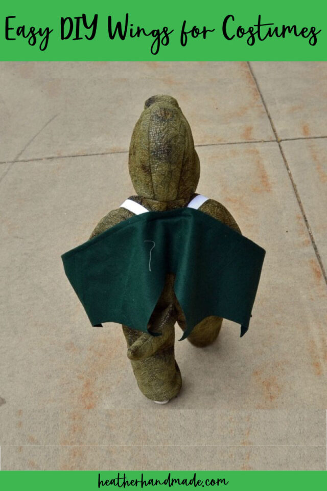 diy dragon wings costume