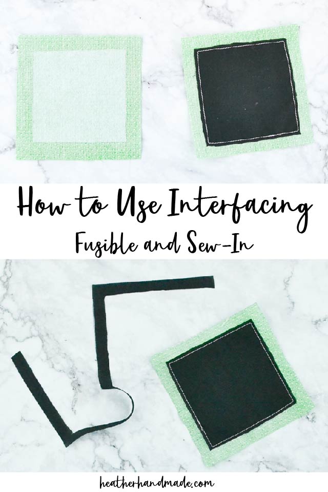 Sewing Tips 🧵 How to Attach Non-Fusible Sew-In Interfacing – Sew