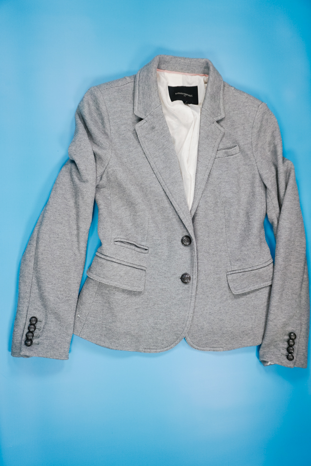 adult blazer to upcycle