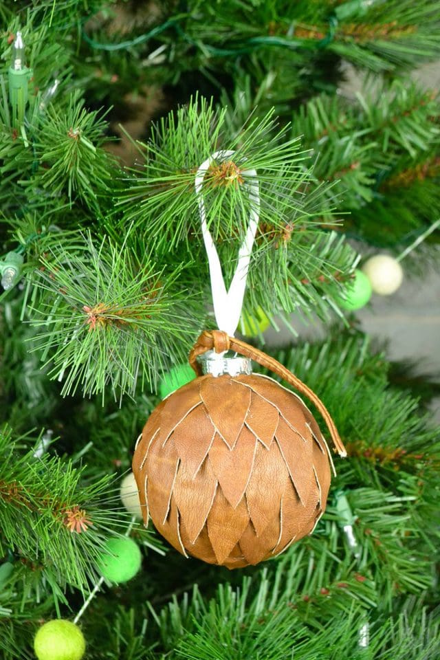 DIY Leather Ornament Tutorial