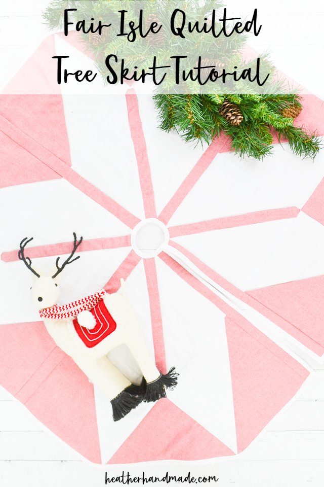 quilted tree skirt tutorial