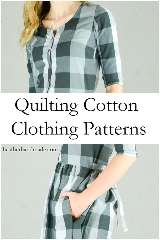 Can I Use Quilting Cotton to Make Clothing? • Heather Handmade