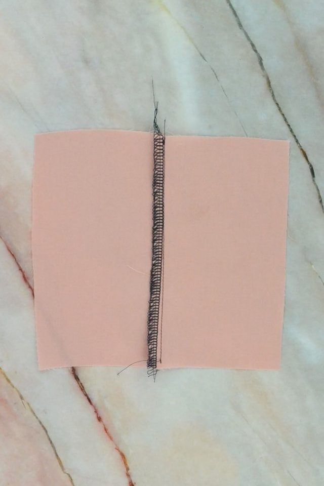 serge seam finish