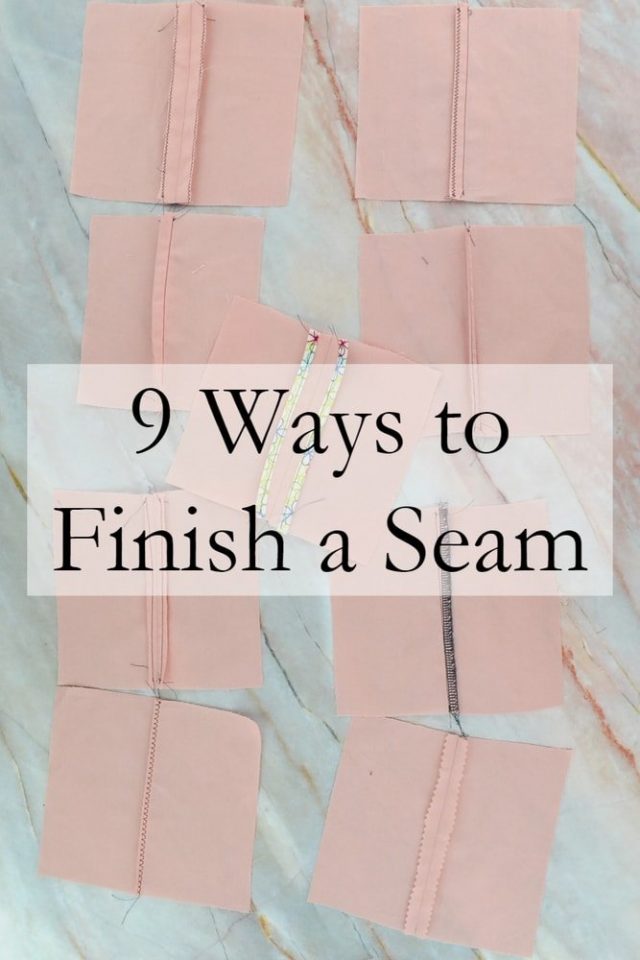 ways to finish a seam