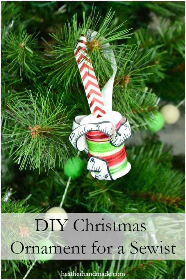 10 Sewing Christmas Ornaments // heatherhandmade.com