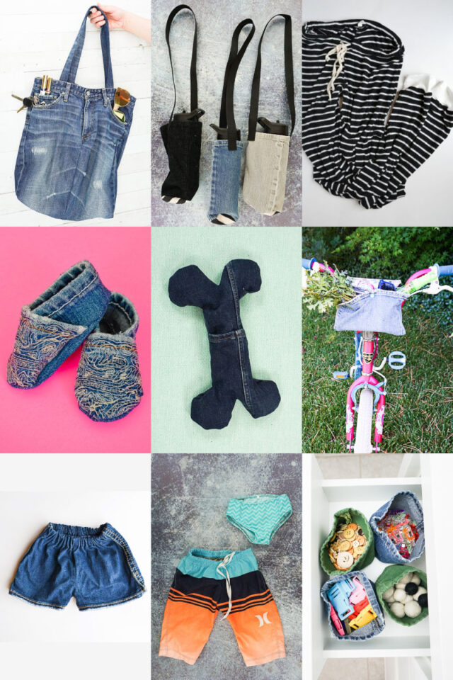 pants upcycle refashion projects