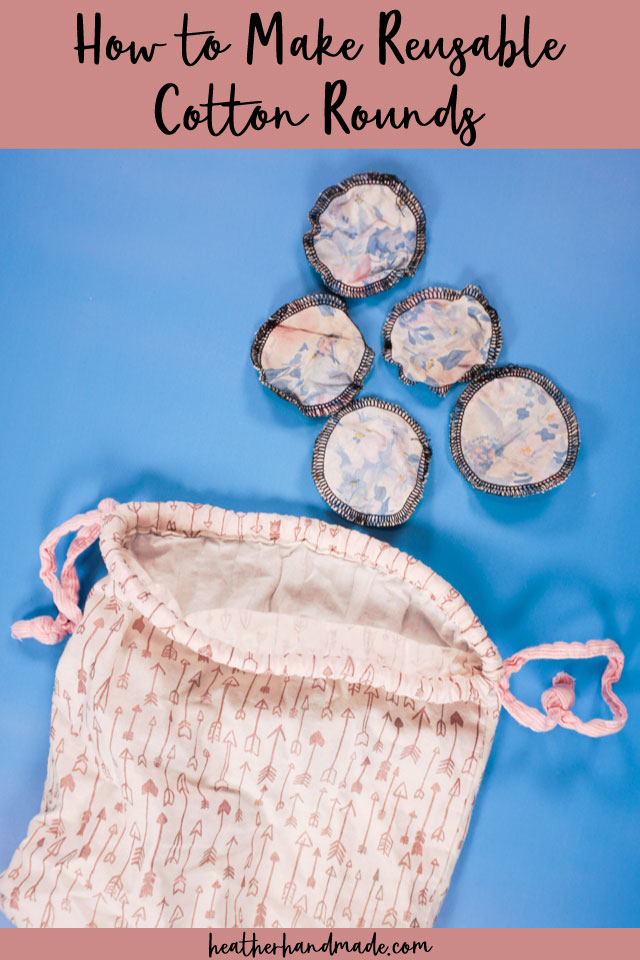 How to Make Reusable Cotton Rounds