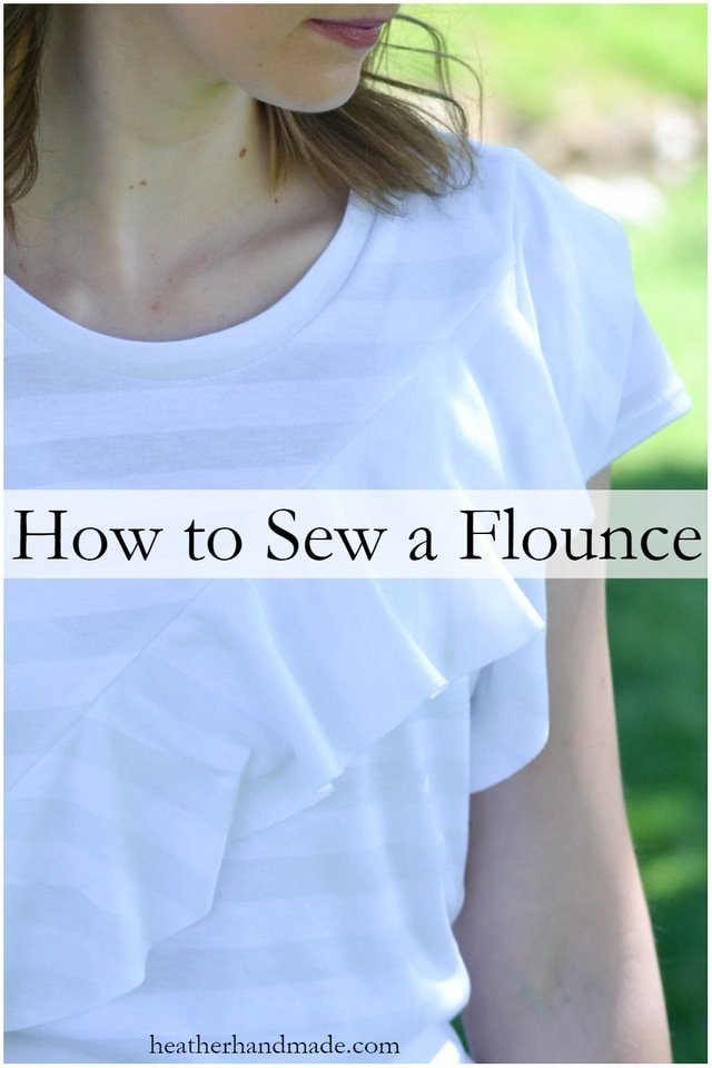 How to Sew a Ruffle Without Gathering // heatherhandmade.com