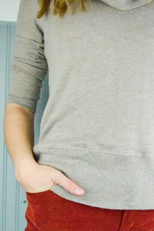 How to Shorten a Sweater // heatherhandmade.com
