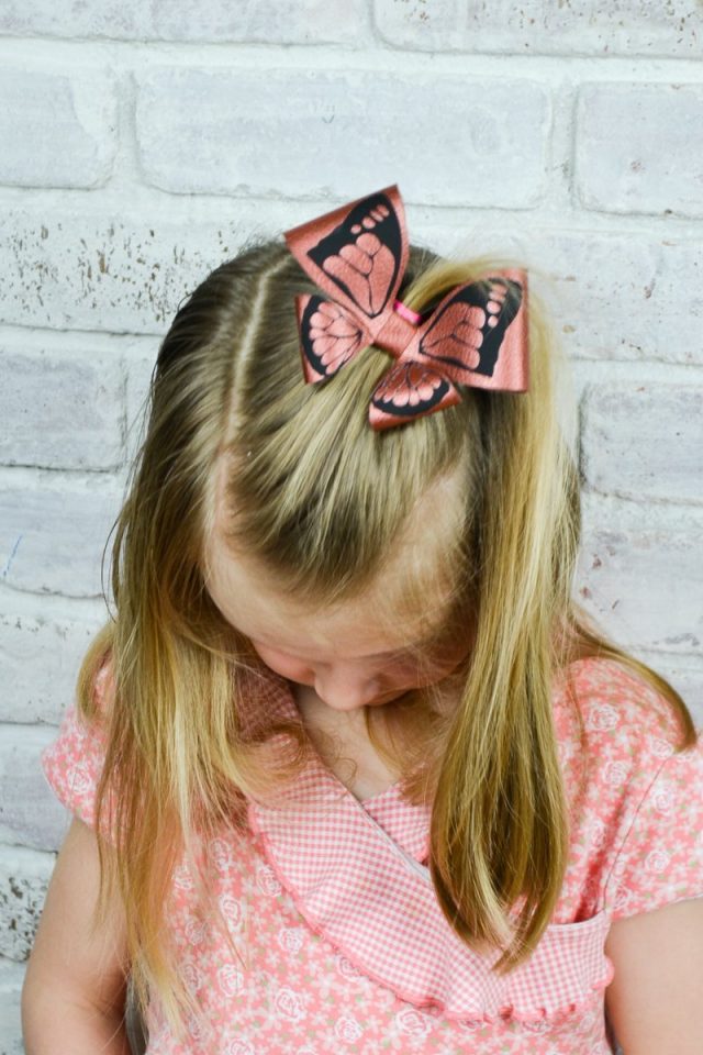 Easter Hair Bows and Free Patterns // heatherhandmade.com