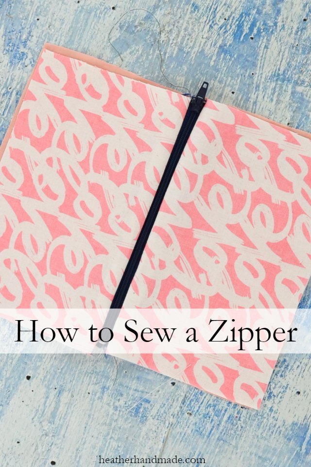How to Sew a Zipper