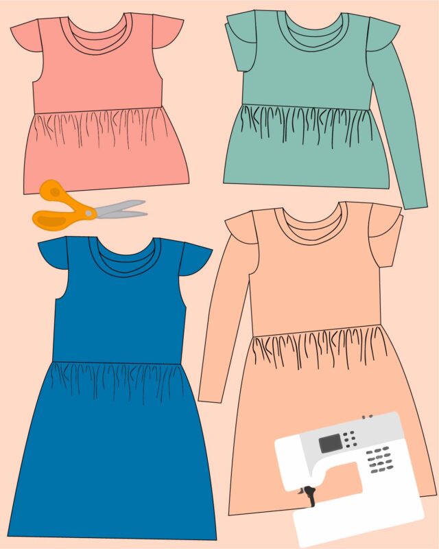 babydoll dress sewign pattern
