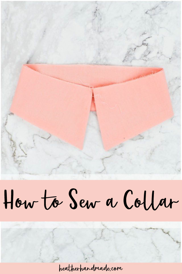 How to Sew a Collar Professionally