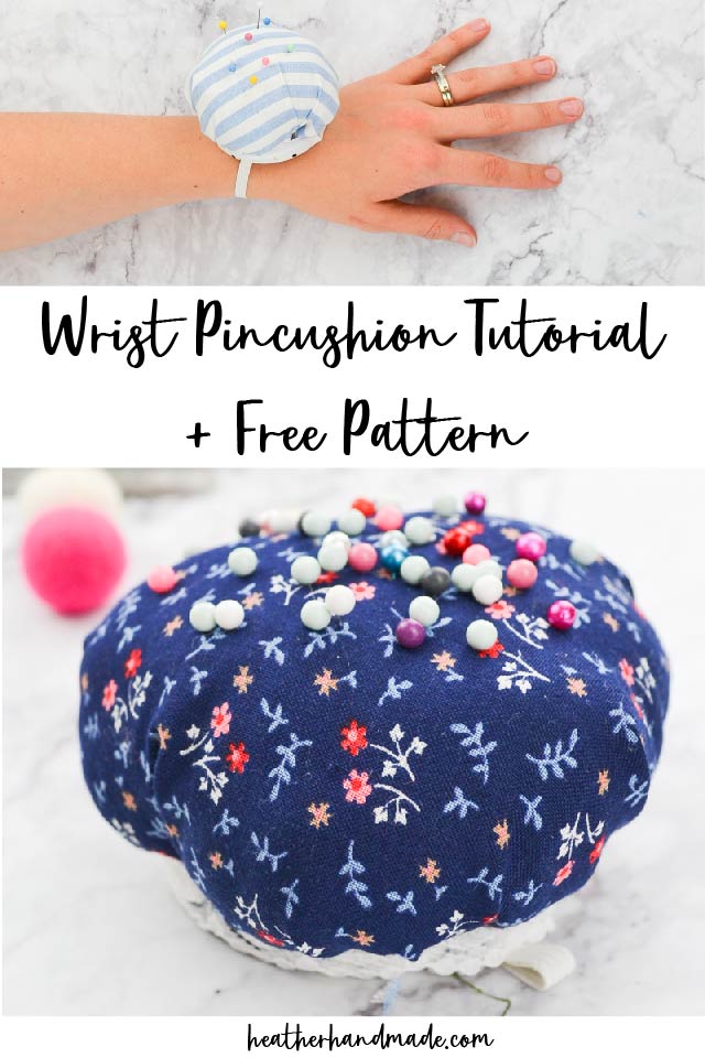 Wrist Pincushion Tutorial + Free Pattern
