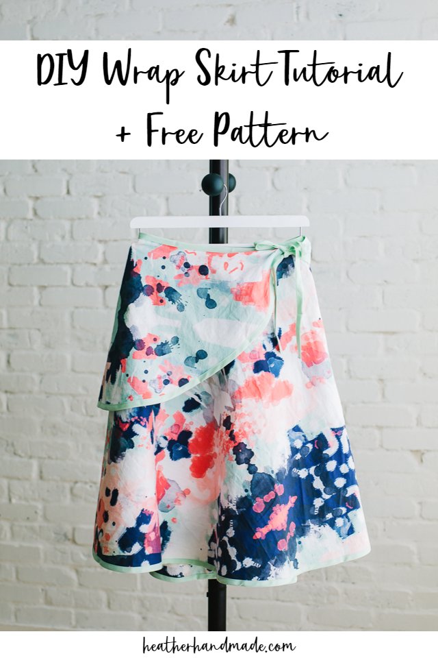 DIY Wrap Skirt + Free Pattern