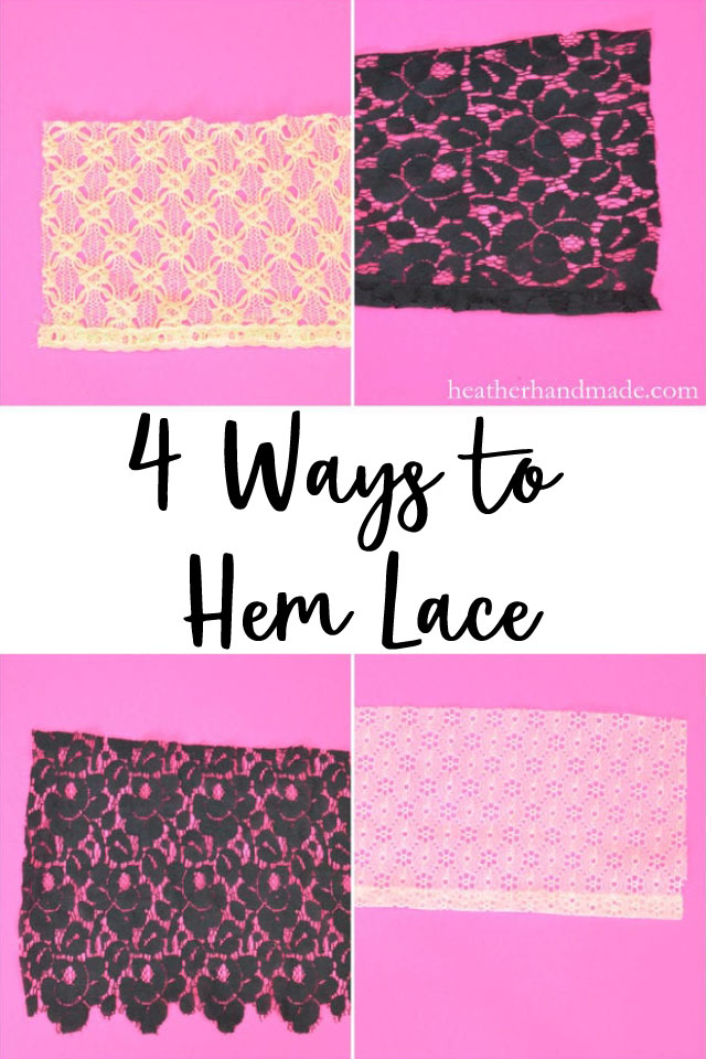 How to Hem Lace