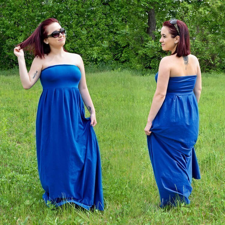 18 Free Maxi Dress Patterns • Heather Handmade