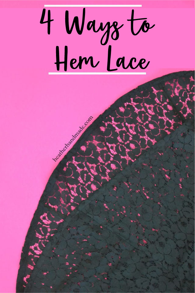How to Hem Lace
