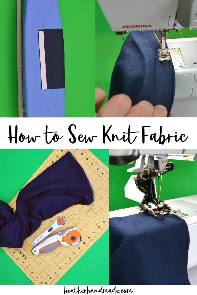 How to Sew Knits 16 Tips for Sewing Knit Fabric • Heather Handmade