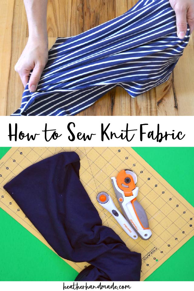 How to Sew Knits 16 Tips for Sewing Knit Fabric • Heather Handmade