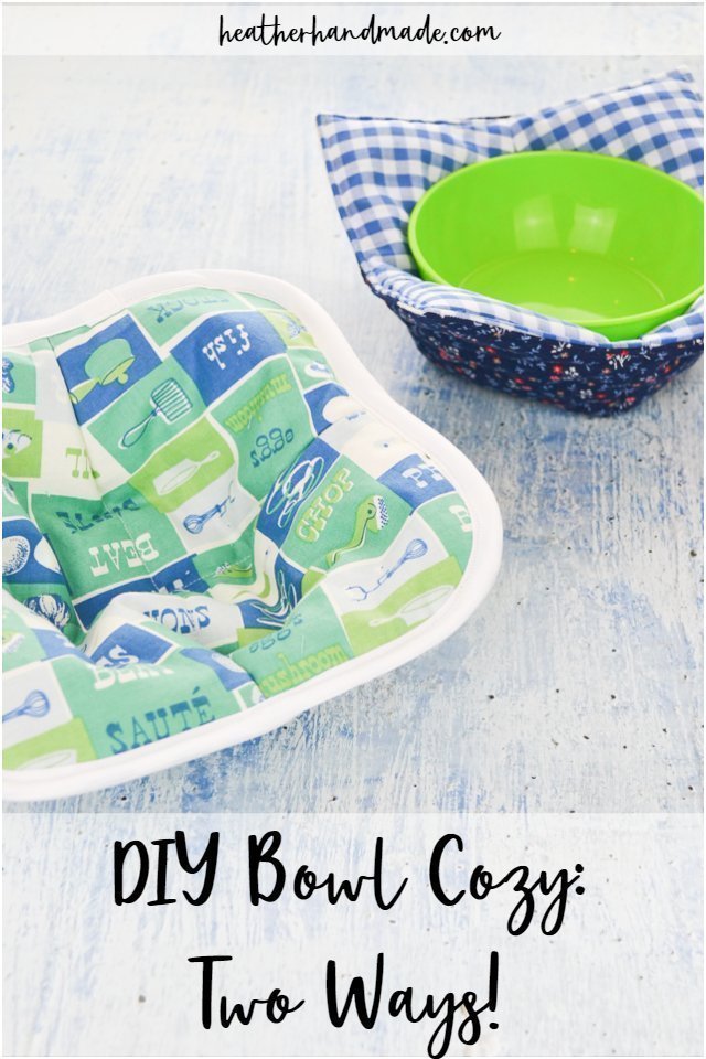 Sewing tutorial: Easy bowl cozy