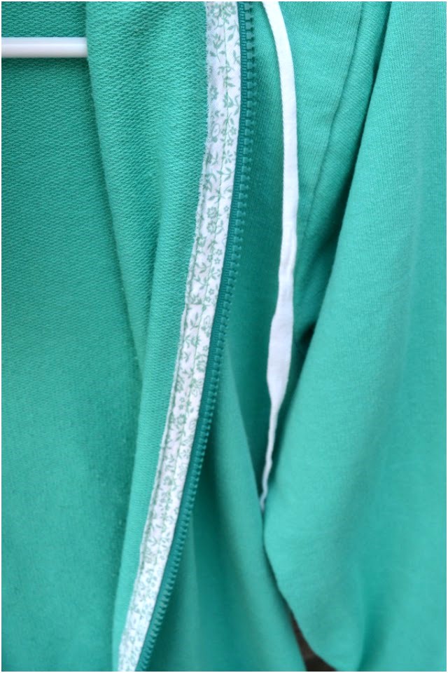 french terry fabric sewing
