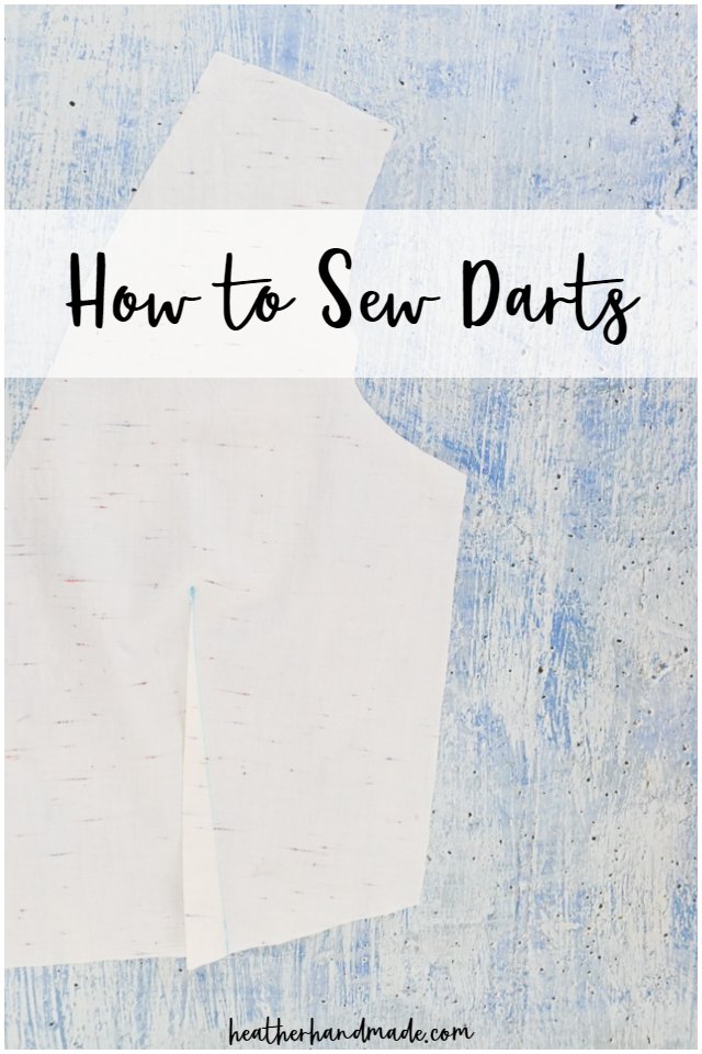 how to sew darts