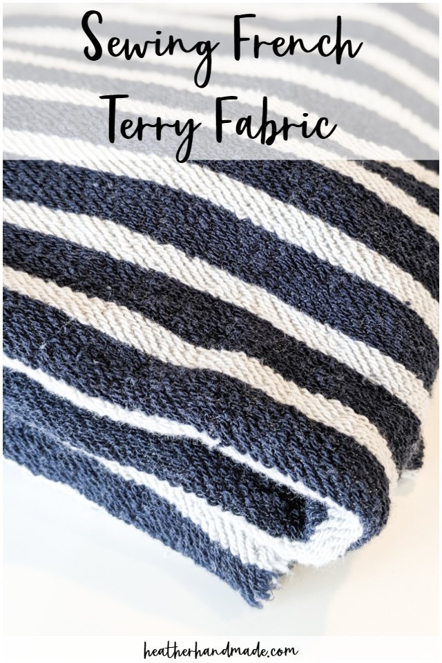 sew french terry fabric