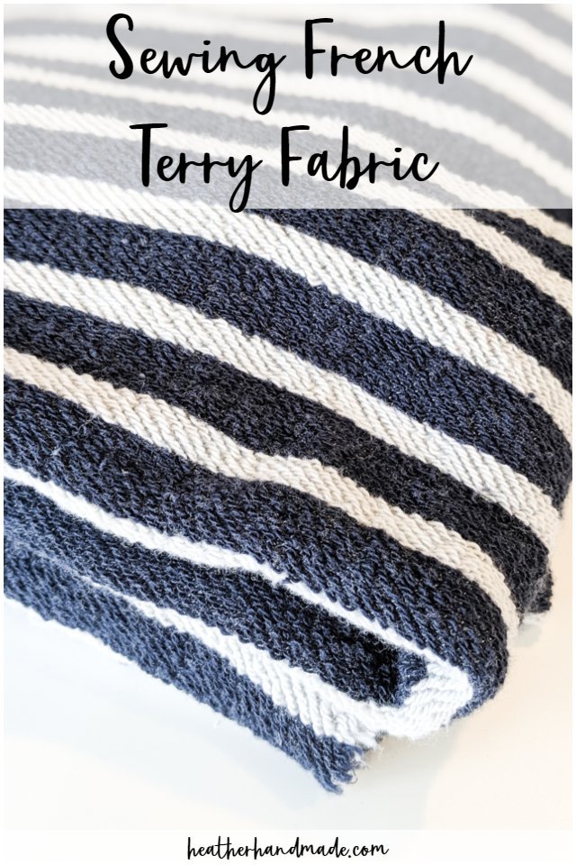 sew french terry fabric