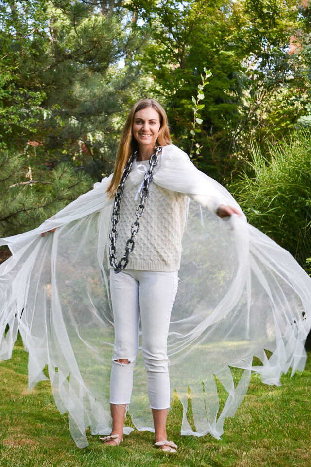 diy ghost costume