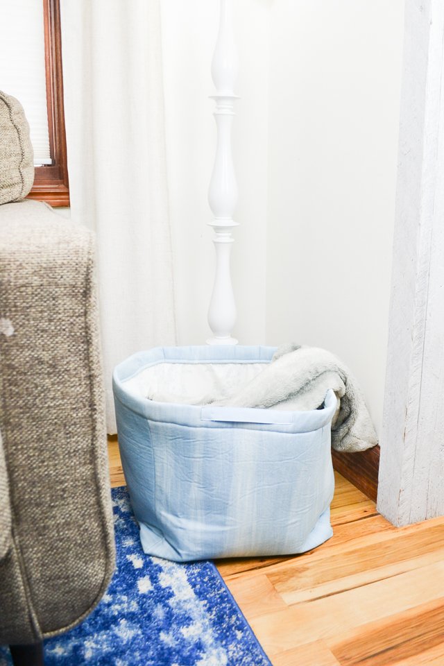 diy fabric basket