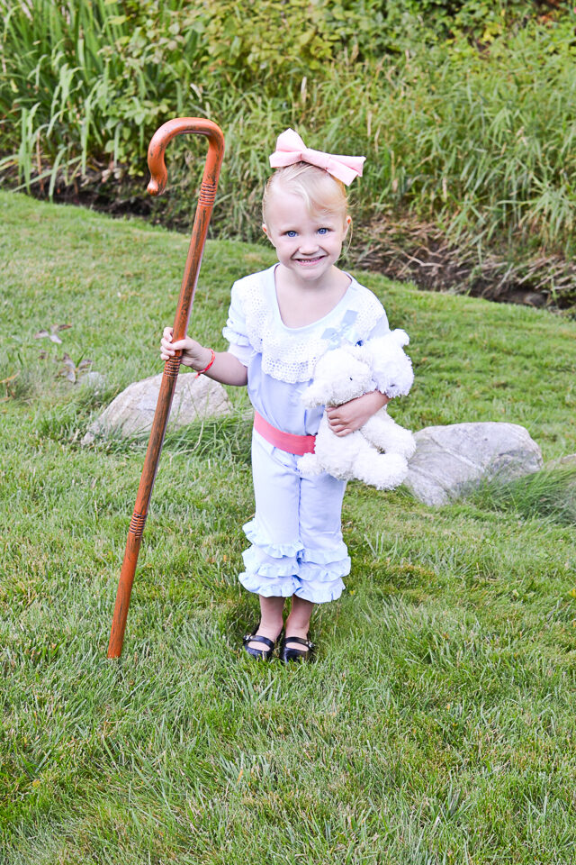 diy bo peep costume