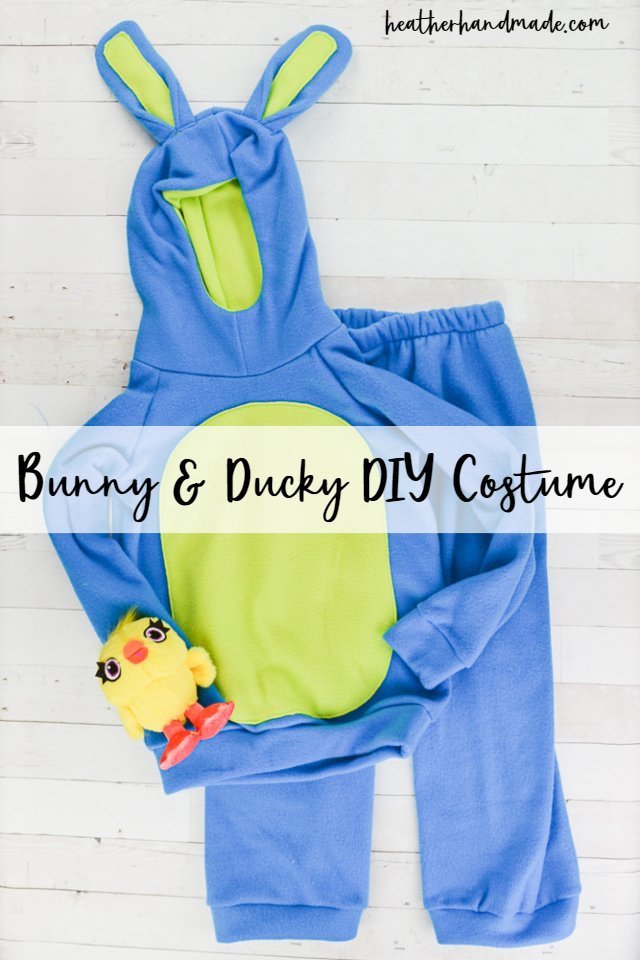 bunny and ducky diy costume