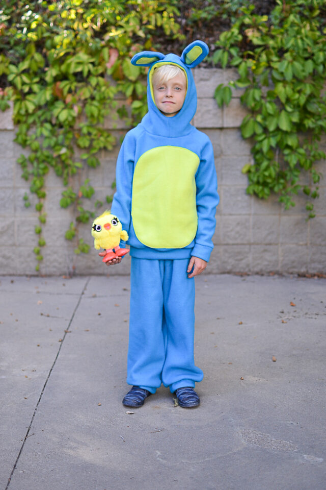 DIY Ducky and Bunny Costume