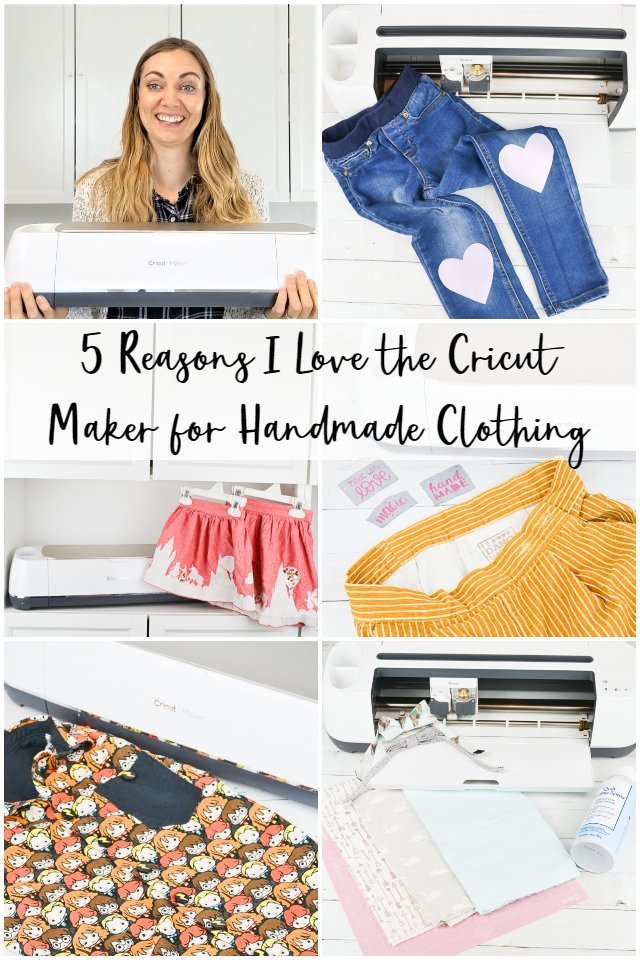 5 Reasons I Love the Cricut Maker for Handmade Clothing