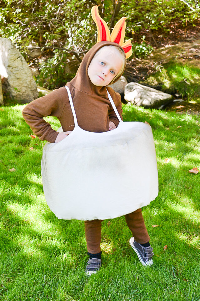 diy marshmallow costume