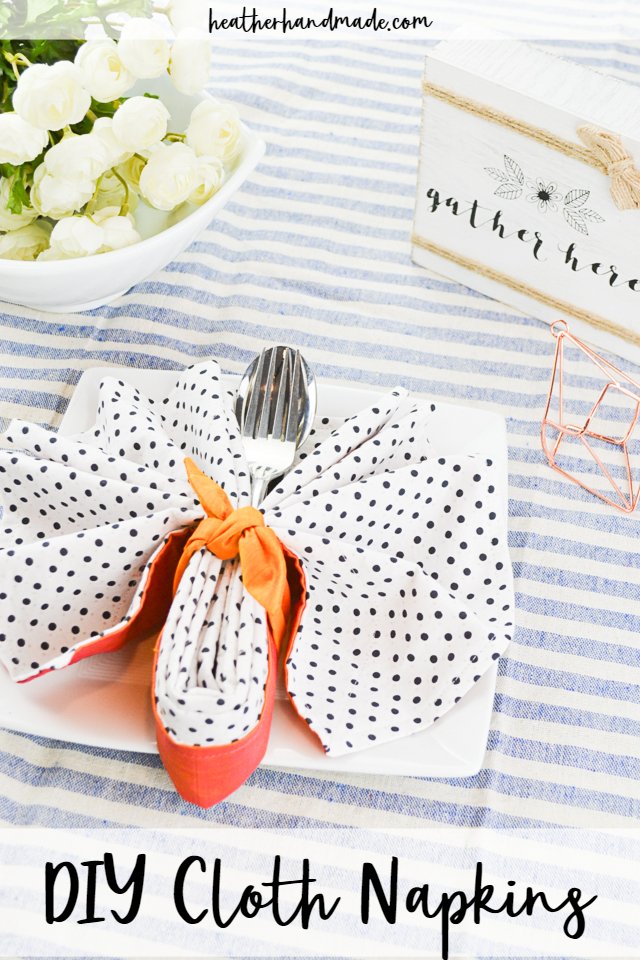 DIY Cloth Napkins