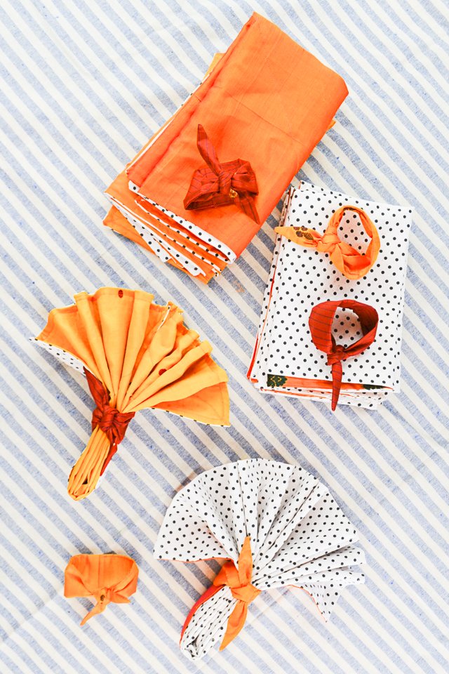 diy napkins sew