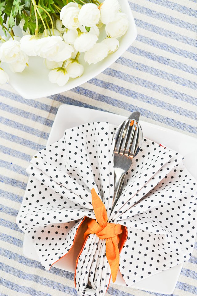 fabric napkins diy