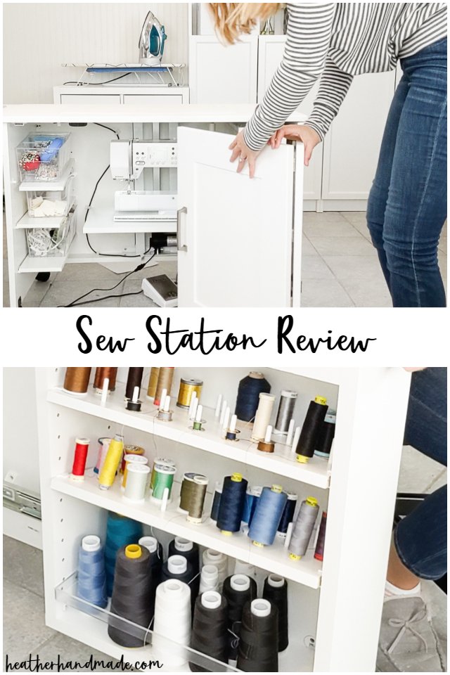 Sew Station Review for a Sewing Room • Heather Handmade