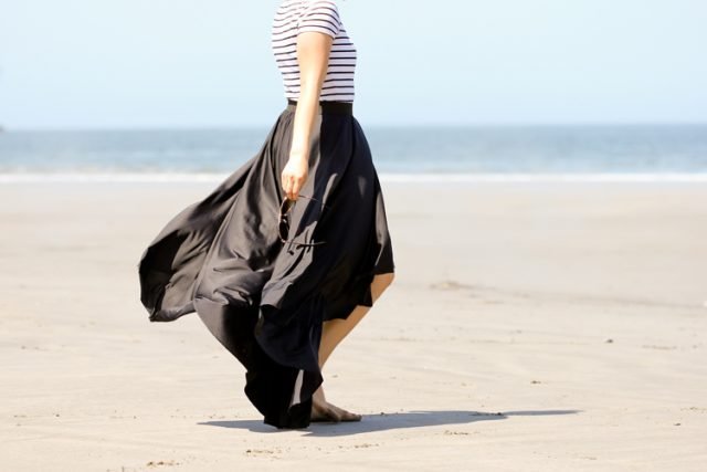 diy fishtail circle skirt