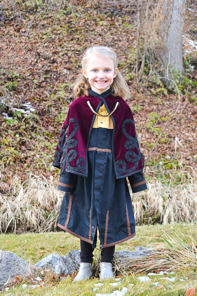 diy anna frozen 2 cloak