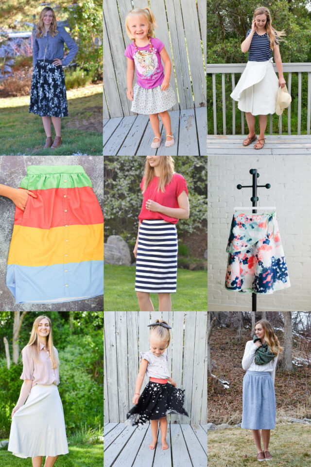 Free Skirt Patterns and Tutorials