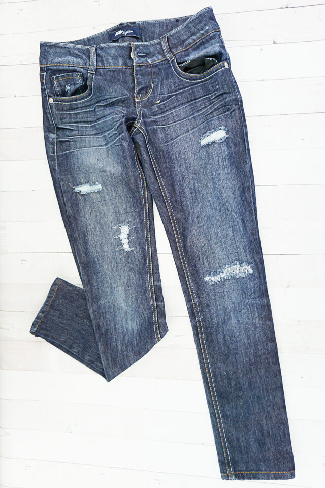 how to mend a hole in jeans