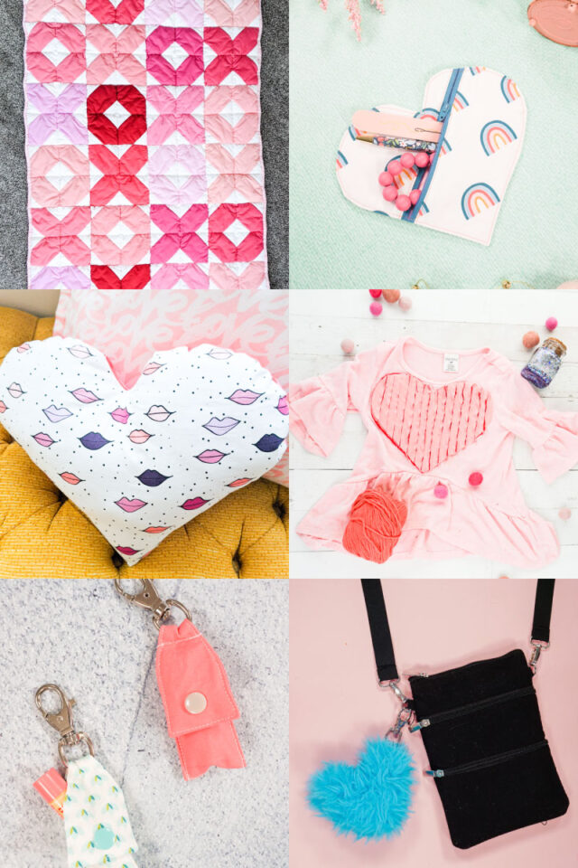 valentine sewing projects