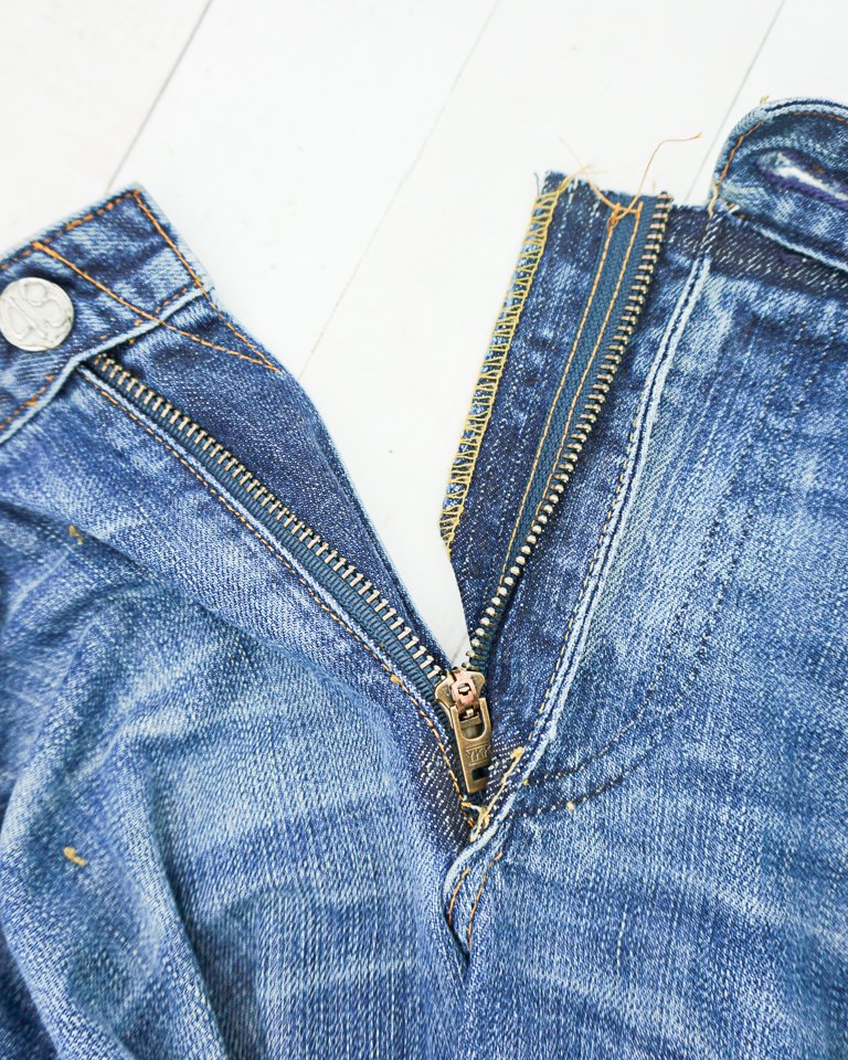 How to Fix a Zipper on Jeans • Heather Handmade